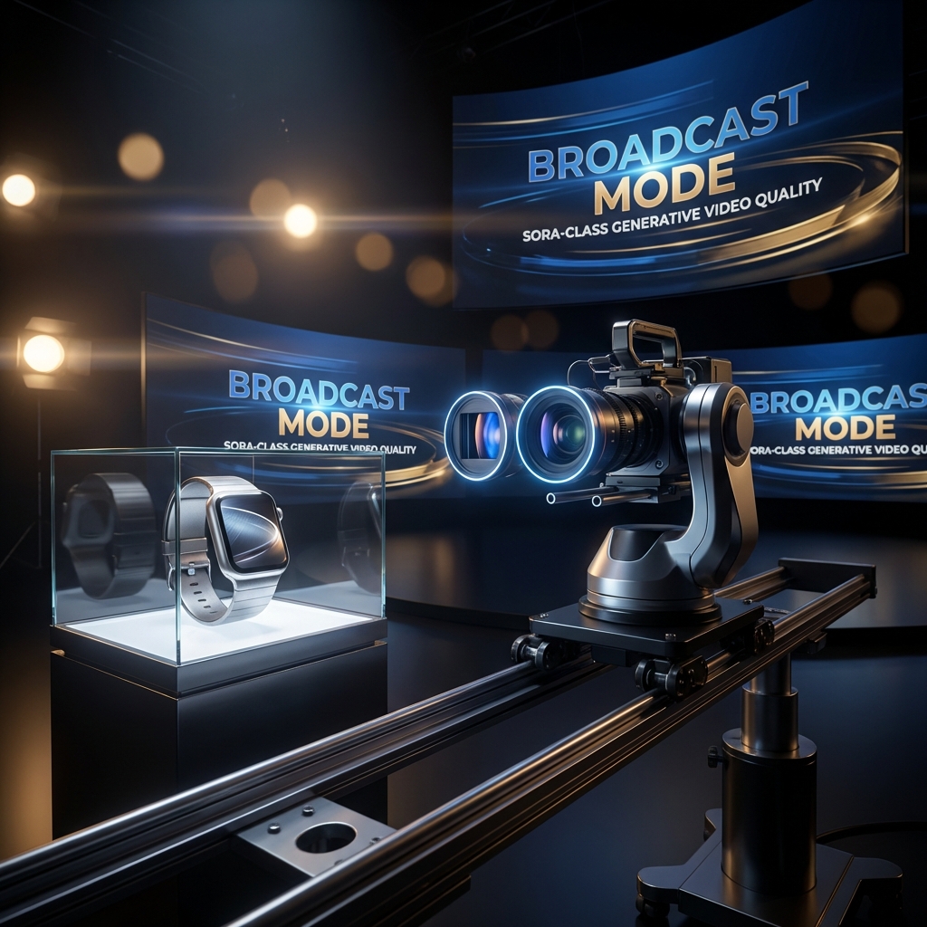 Mode A: Broadcast Cinematic (The "Sora" Look)