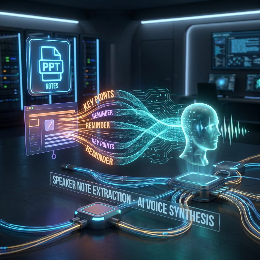 Speaker Note Extraction