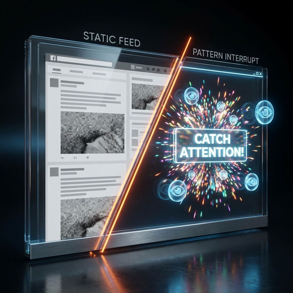 The "Pattern Interrupt" in Social Media