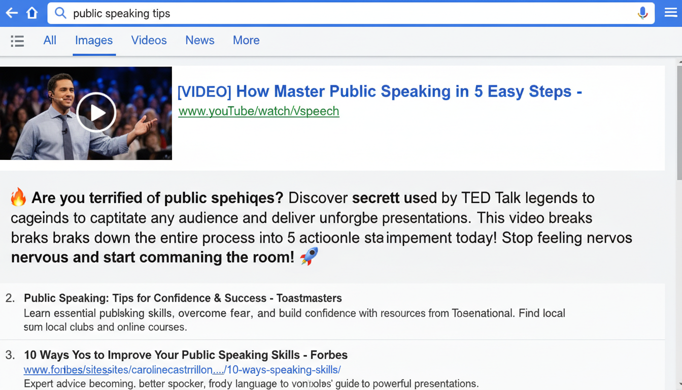The 'Snippet' Effect (Search Page Real Estate)
