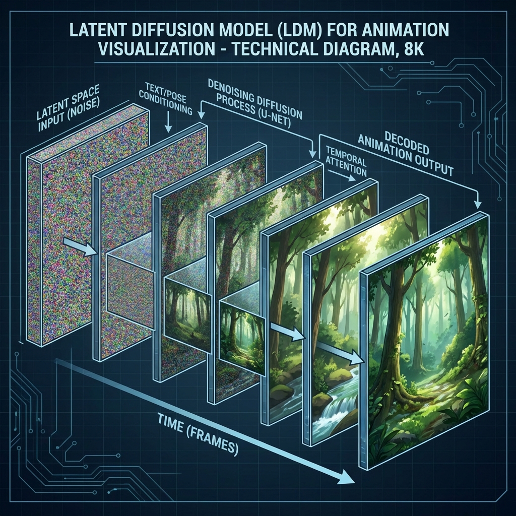 From GANs to Latent Diffusion Models (LDM)