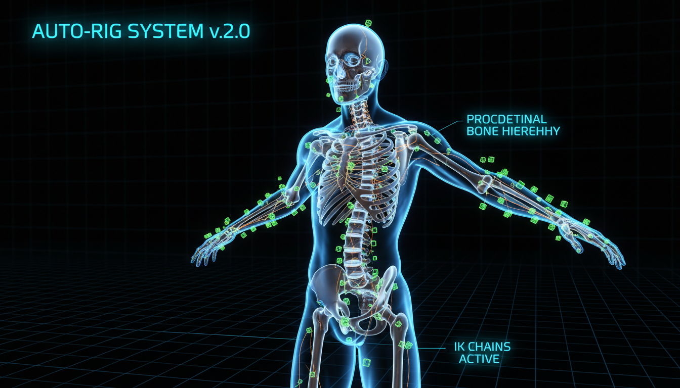 Auto-Rigging (The Skeleton)
