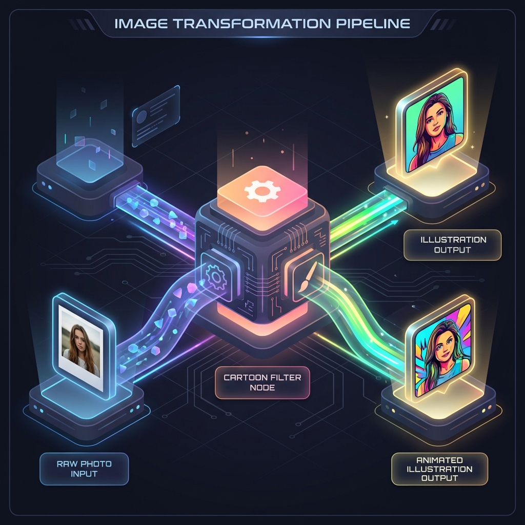 The "Photo to Animated Cartoon" Pipeline