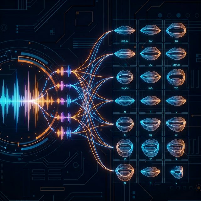 Audio-Visual Mapping (Phoneme to Viseme)