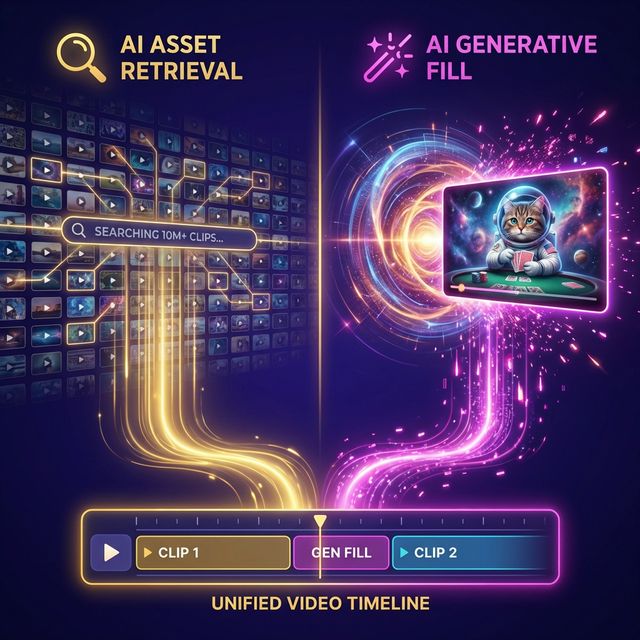 Asset Retrieval & Generative Fill